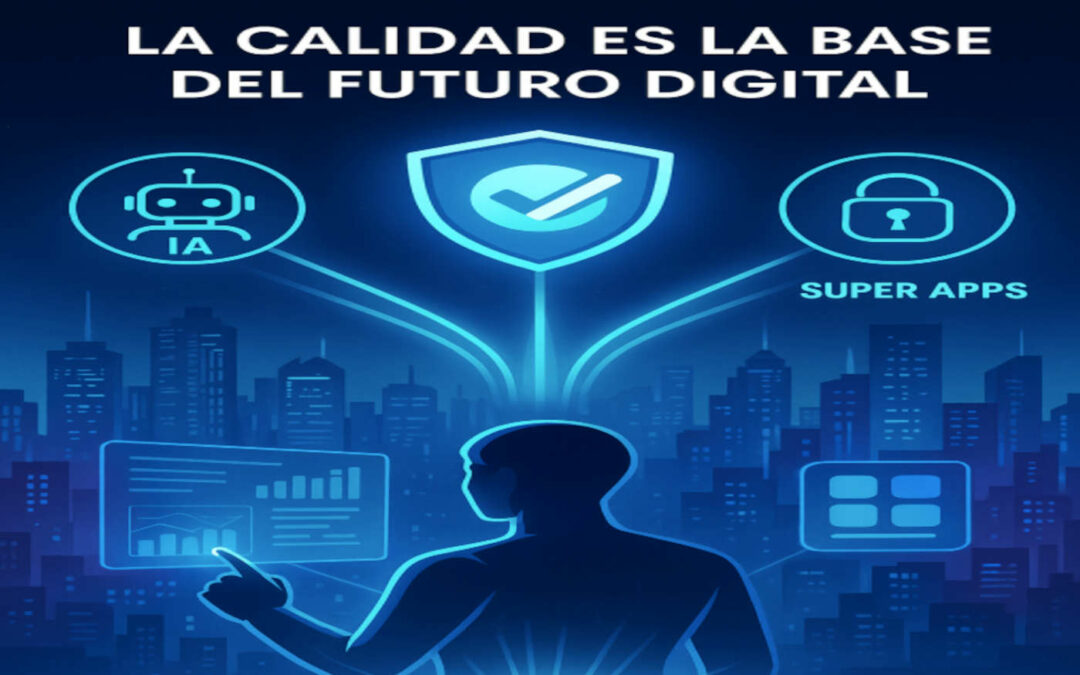 El futuro del software no se construye sin QA: la calidad como base para la IA, la ciberseguridad y las super apps.
